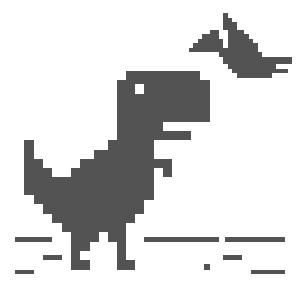 T-Rex Chrome Dino Game
